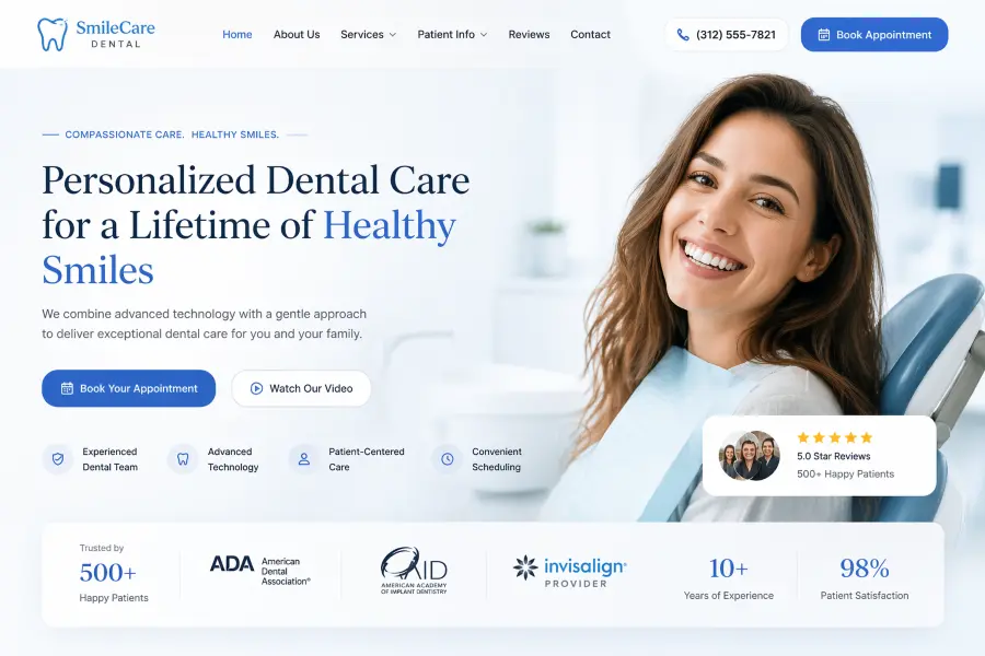 Landing Page Example